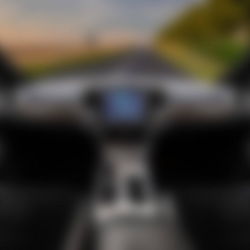 Vordere Sitzreihe einer Limousine